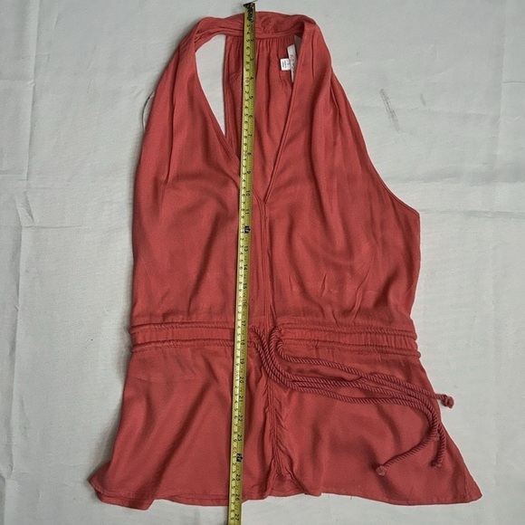 Ella Moss Peachy/Orange Halter Top - Picture 9 of 11